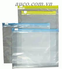 Túi nilon có khoá kéo A5